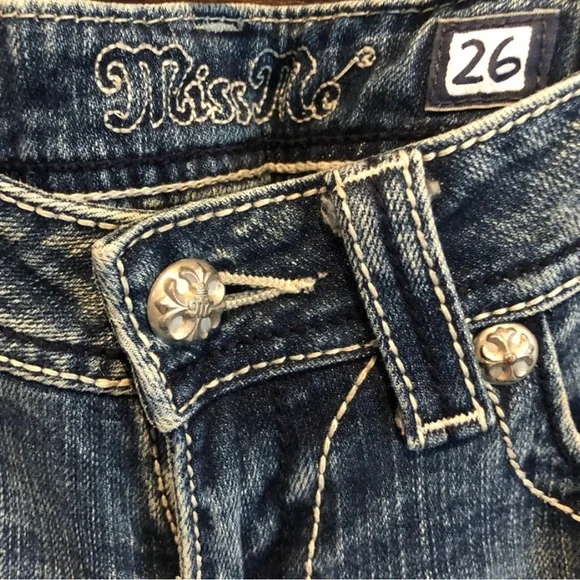 Miss me Jeans bootcut Medium wash 26x31 - Picture 3 of 8